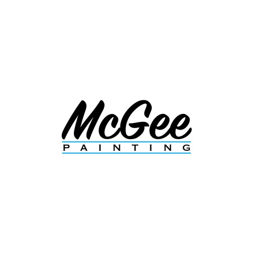 Simple logo for painting company