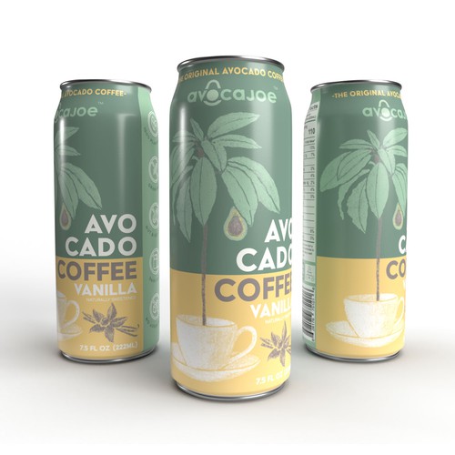 Avocado Coffee Can Design