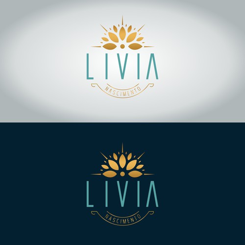 Charming logo concept for cosmetic brand