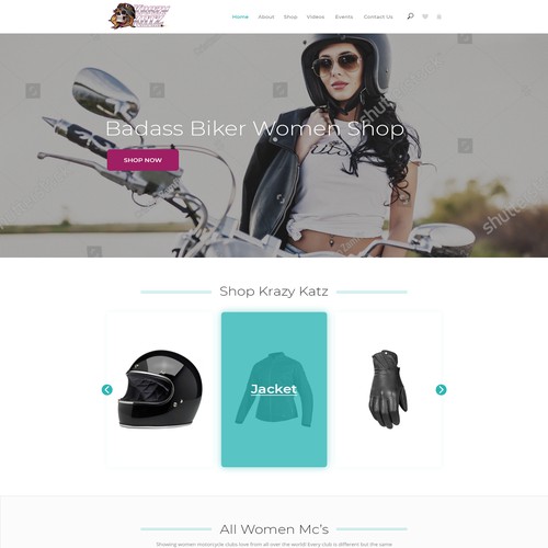 BadAss Biker women shop