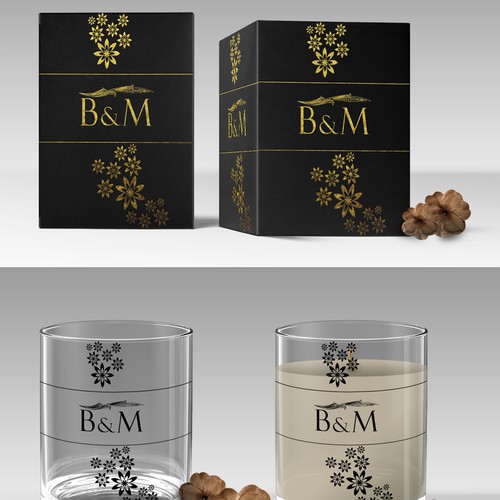 Create An Elegant Packaging Design for a New Line of Scented Candles