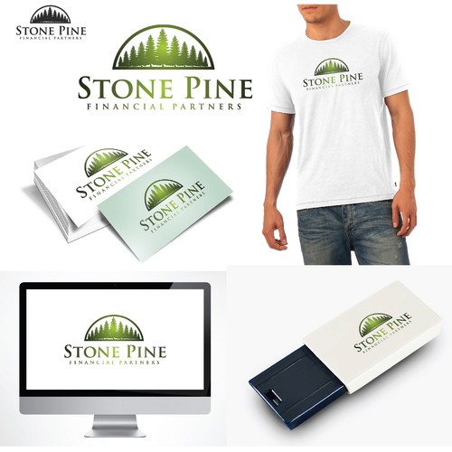 Help Stone Pine Financial Partners with a new logo