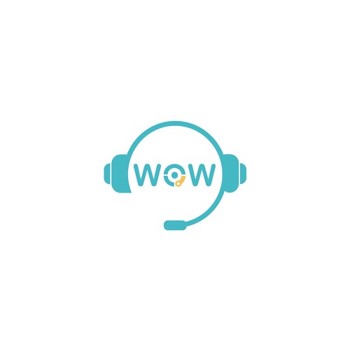 Logo for "WOW" call center