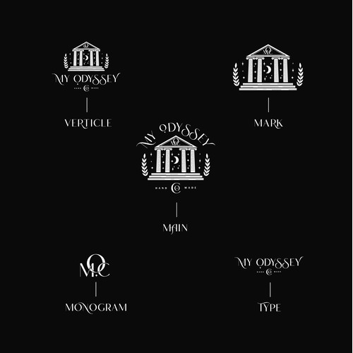 Classic logo design for Mythology Candle Co