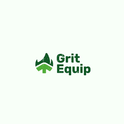minimal logo concept for Grit Equip