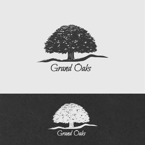 Grand Oaks Logo Design