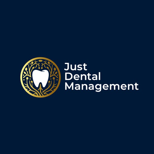 Professional Logo Design for Just Dental Management (JDM)