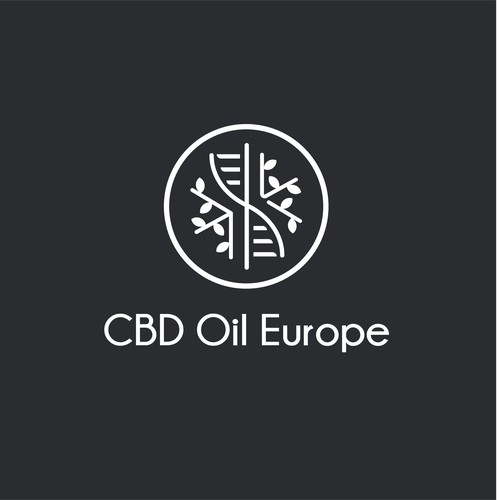 Modern clean design for CBD Oil Europe