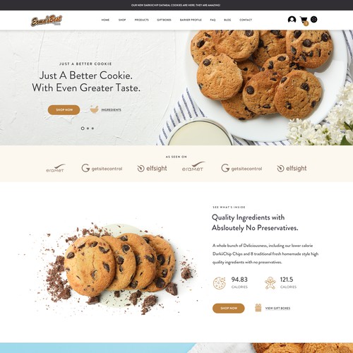 Web page design.