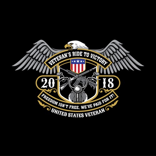 Veteran's Ride to Victory Logo