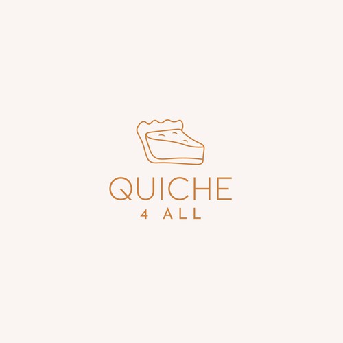 Logo for a quiche producer