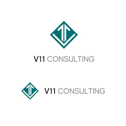 Logo Design for V11 Consulting