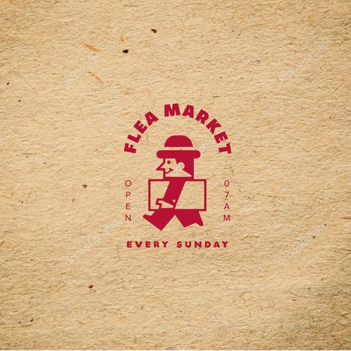 Bold concept for flea market