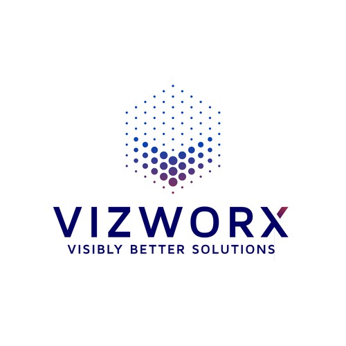 Vizworx logo (Winning entry)