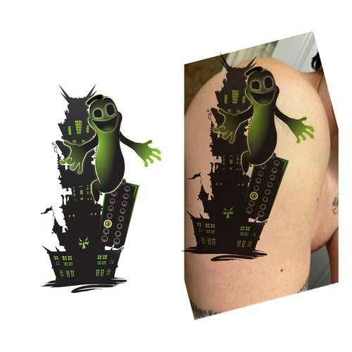 Video Game Tattoo Cover-Up