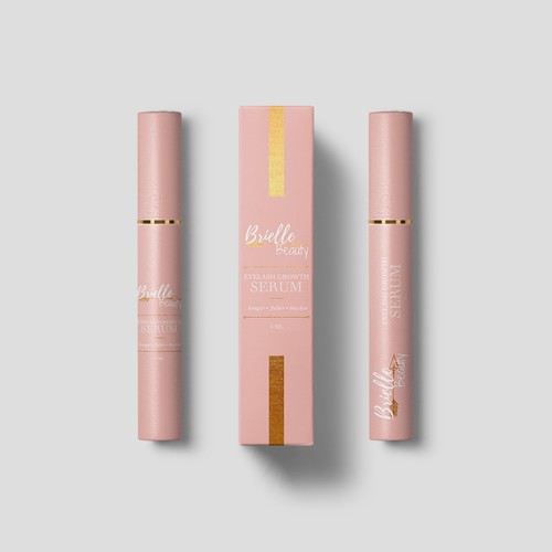 Packaging Design for Brielle Beauty