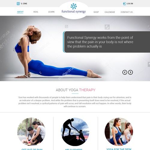 Landing Page Design for Functional Synergy