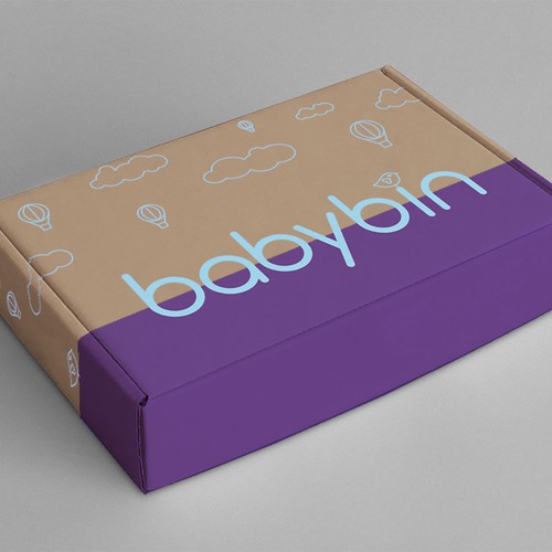 Bold concept for subscription baby box