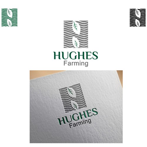Logo concept for HUGHES Farming