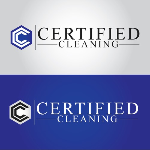 Certified Cleaning Logo Design