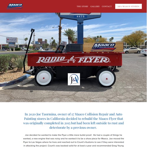 Maaco Radio Flyer