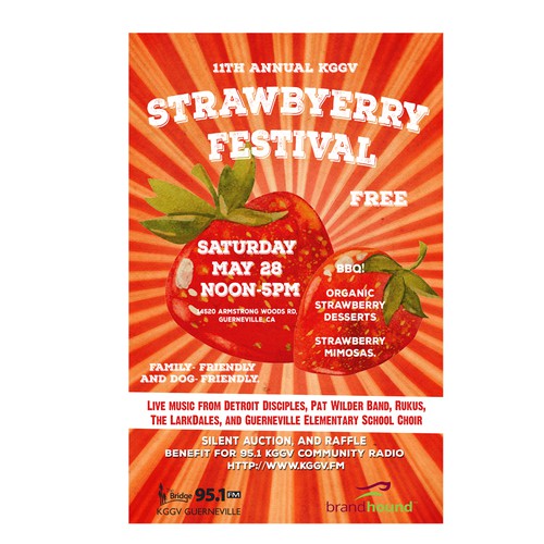 Strawberry Festival Poster