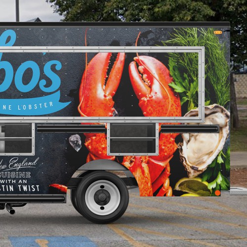 Food Truck Design for a Lobster Truck Fleet in Austin, Texas
