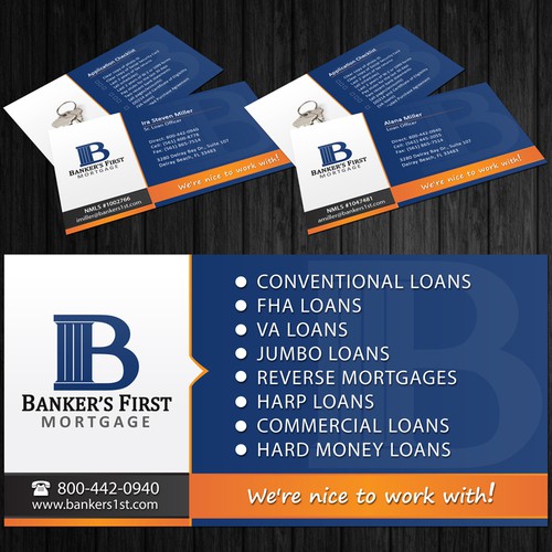 Help BANKER'S FIRST MORTGAGE with a new logo & signage