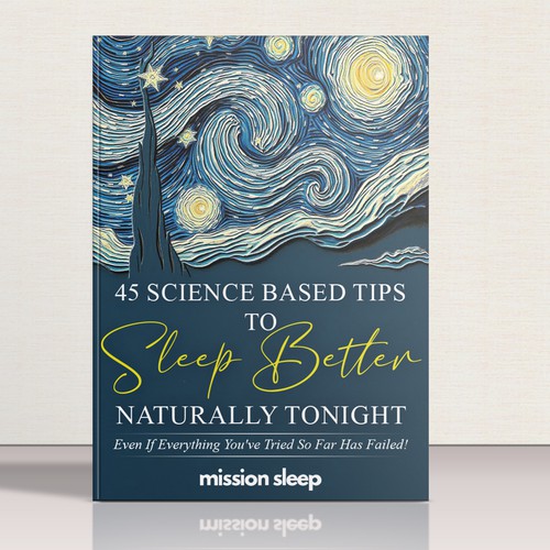 Book Cover Design, VanGaugh Painting