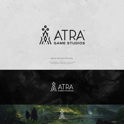 ATRA Game Studios — Logo Design