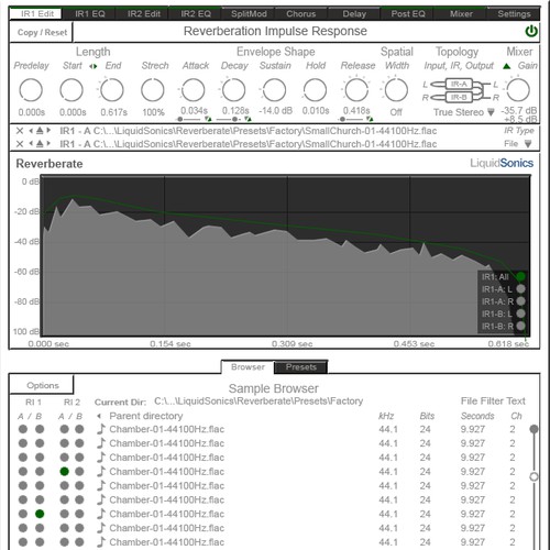 interface skin for a music production plugin 2