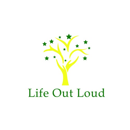 Life Out Loud Logo design