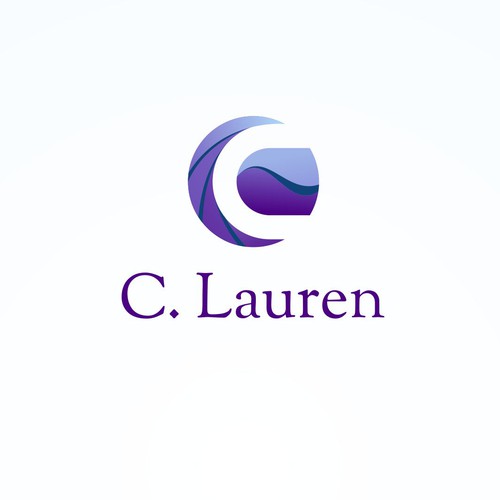 C. Lauren 3D logo