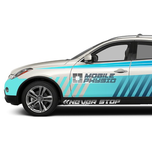 (Guaranteed Blind Contest) Design for Mobile Physio's Fleet Vehicle (Wrap)