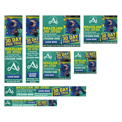 Create the next banner ad for The Academy
