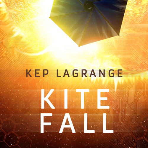 Kite Fall book cover design