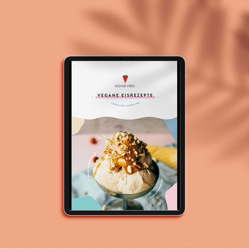 Digital Fun Vegan Ice Cream Recipe Book