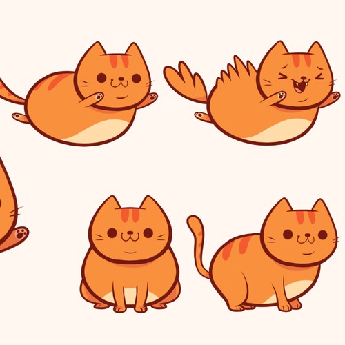 Cat Game Character