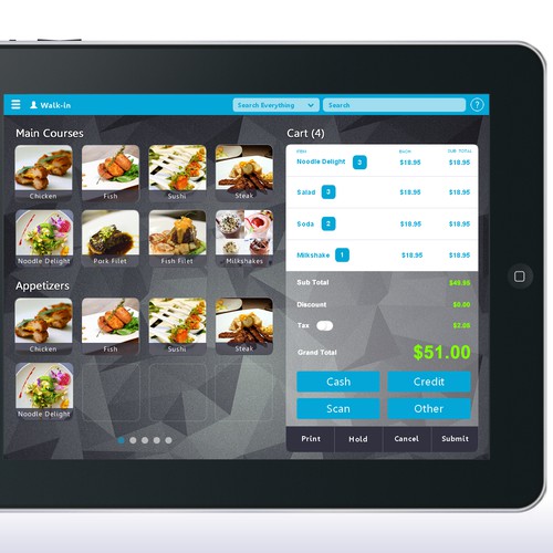 Design Next Generation Point of Sale (POS) Mobile App!
