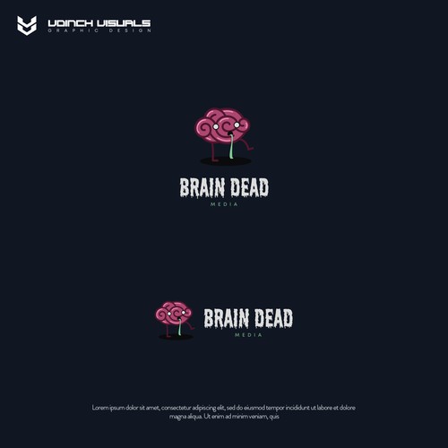 Logo concept for Brain Dead Media
