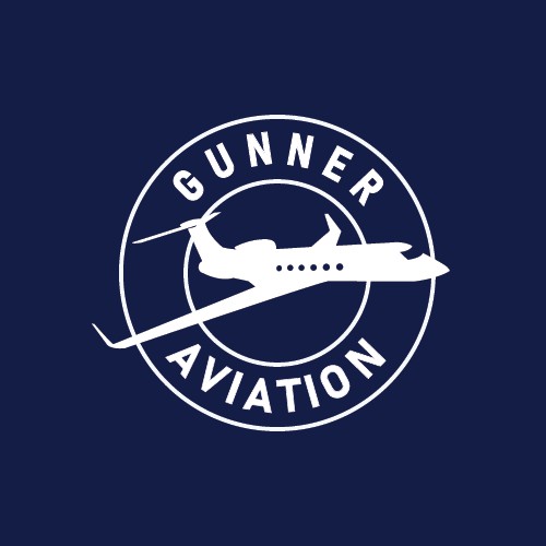 Logo for aviation company