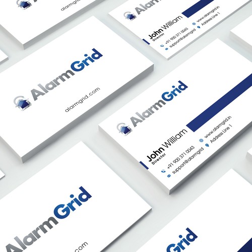 Alarm Grid Business Card