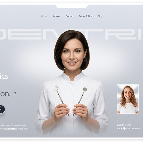 Dentrix — Aesthetic Dentistry Concept