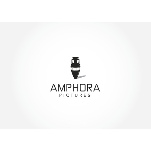 Create a modern film production company logo with a classical name