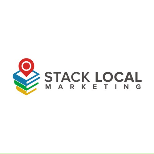 Create a clean & modern logo for a Stack Local Marketing