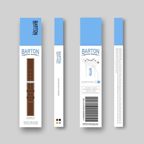 Packaging Design for Barton