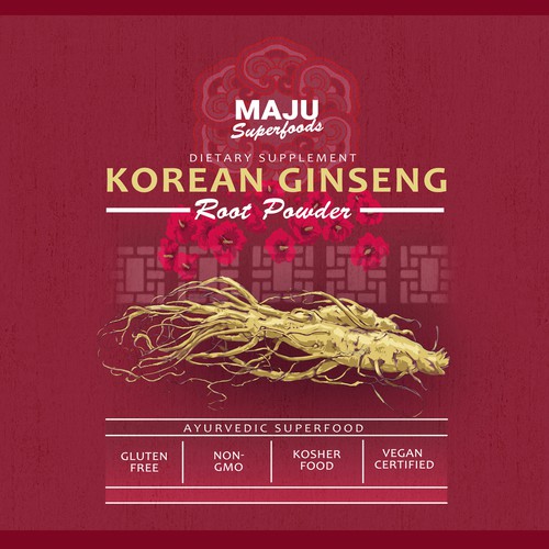 Korean Ginseng Illustration