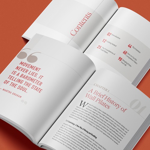 Book interior layout