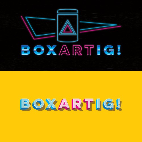 Logo concepts for Boxartig