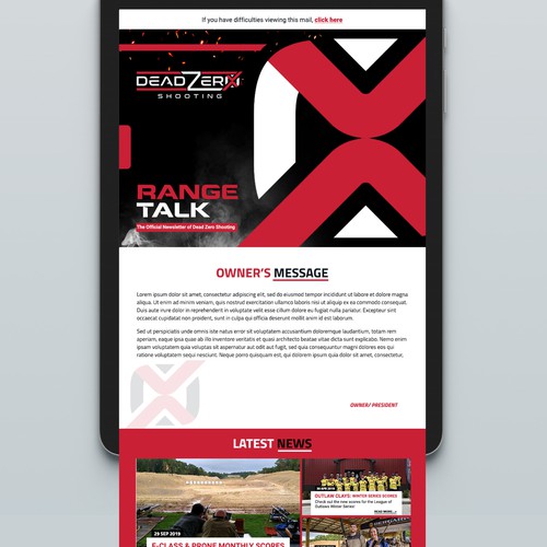 Shooting Park Newsletter Needed!